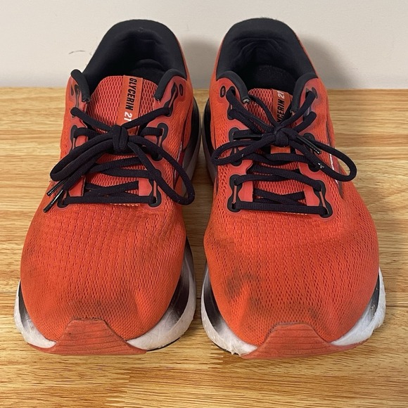 Brooks Glycerin GTS 21 Running Shoes Mens 13 Grenadine/Salsa/Black Road Support - Picture 8 of 12